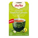 Green tea Matcha Lemon 17 poser &oslash;kologisk te Yogi Tea